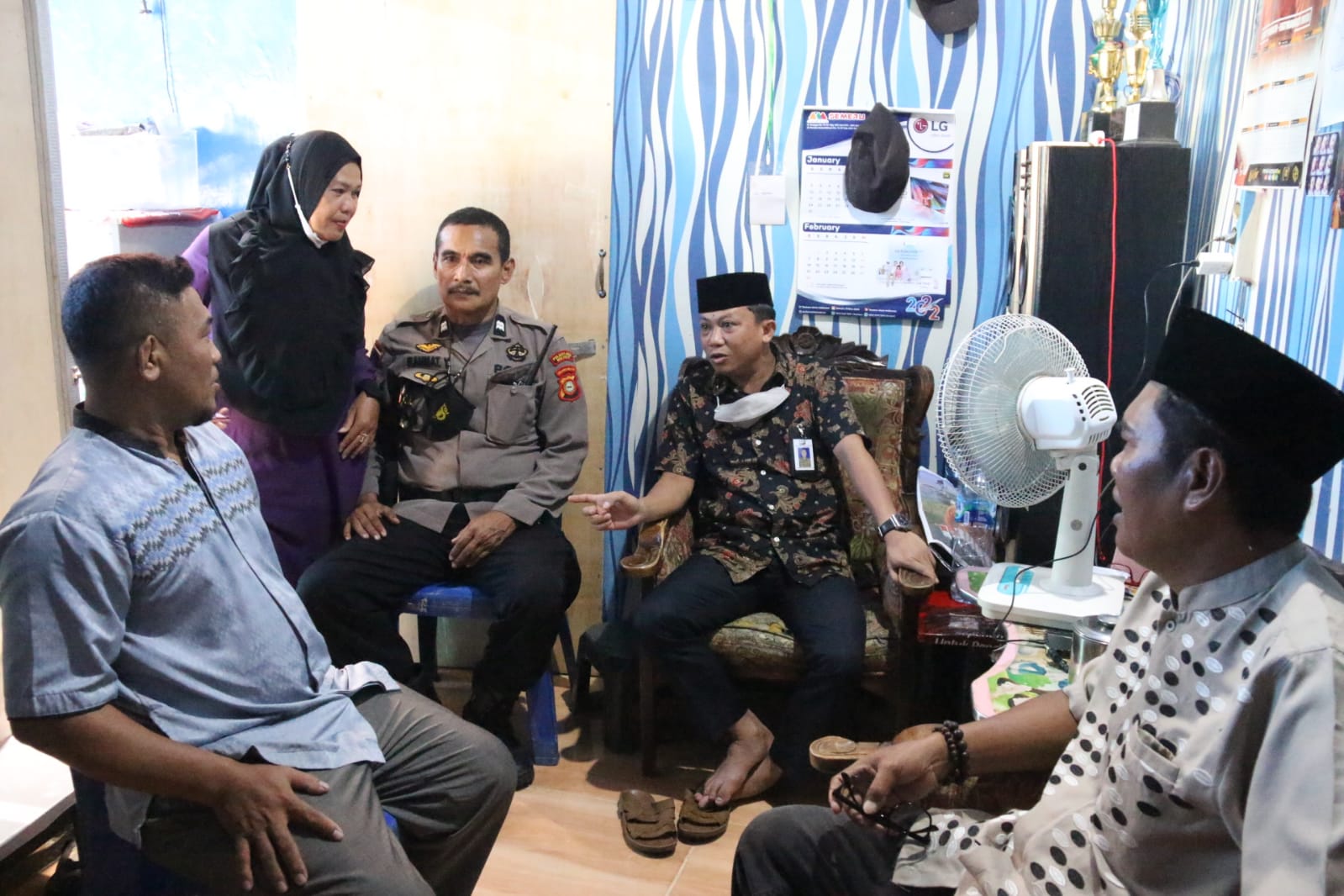 Silaturrahmi ke Kelurahan Tammua, Camat Tallo Ajak Warga Sukseskan Program Pemkot Makassar